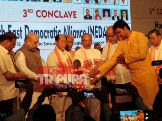After Karnataka backfire, Amit Shah pitches for Congress-mukt Northeast after Mizoram polls : BJP yet to consolidate in North East, setback likely in 2019 Lok Sabha Election After Karnataka backfire, Amit Shah pitches for Congress-mukt Northeast after Mizoram polls : BJP yet to consolidate in North East, setback likely in 2019 Lok Sabha Election